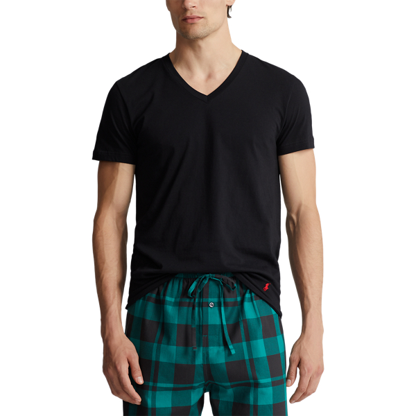 Classic Fit Wicking V-Neck 5-Pack