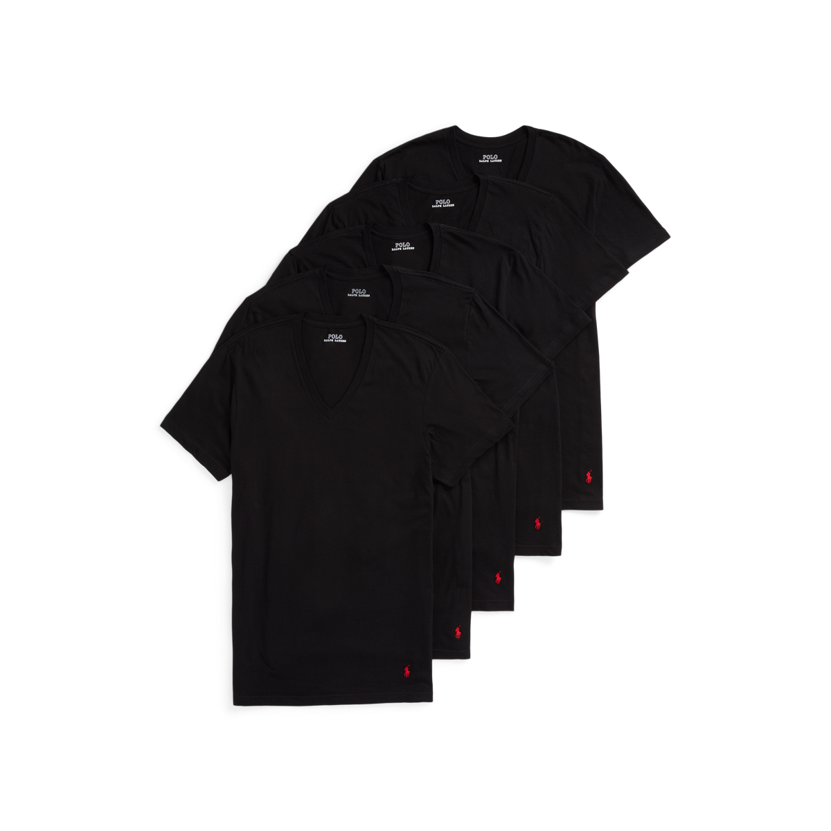◆POLO RALPH LAUREN◆クラシックフィット Vネック 5枚パック POLO RALPH LAUREN インナーシャツ 肌着 「POLO LAUREN
