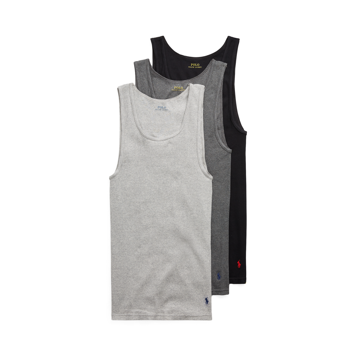 Classic Fit Wicking Tank 3 Pack Ralph Lauren