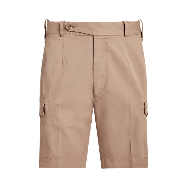 Garment-Dyed Stretch Chino Cargo Short Purple Label 1