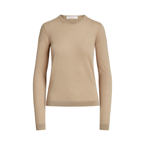 Pull col rond en cachemire