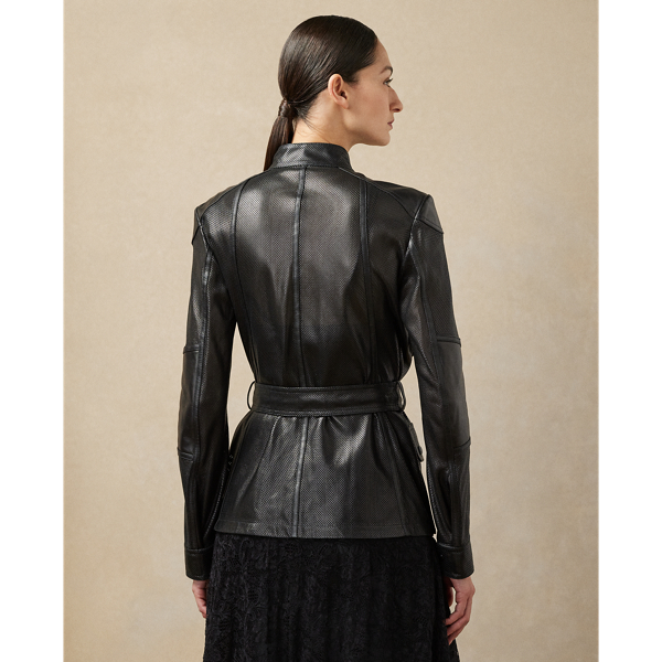 Feldjacke Grafton aus Lammleder Ralph Lauren Collection in Schwarz 5