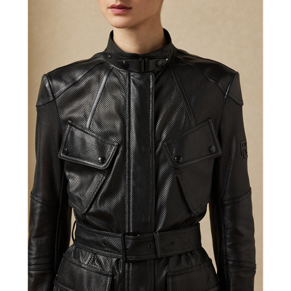 Feldjacke Grafton aus Lammleder Ralph Lauren Collection in Schwarz 6