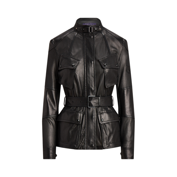 Feldjacke Grafton aus Lammleder Ralph Lauren Collection in Schwarz 2