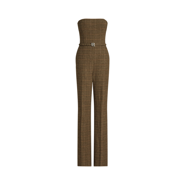 Markus Glen Plaid Tweed Jumpsuit | Ralph Lauren