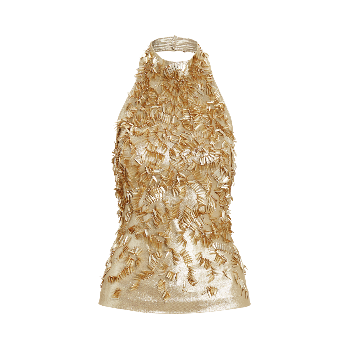 Ralph Lauren イブニングドレス sequin beads飾り サイズ0 1990S Ralph Lauren Gold Knit With Sequins and Beads Gown - Etsy