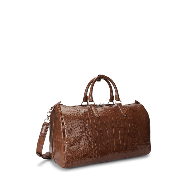 Honey Alligator Boston Bag Purple Label 2