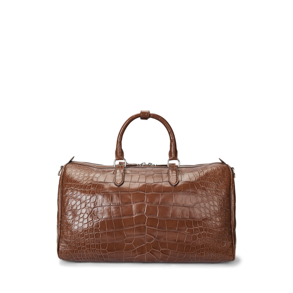 Honey Alligator Boston Bag Purple Label 3
