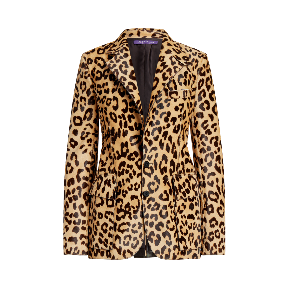 Polo ralph lauren leopard coat online