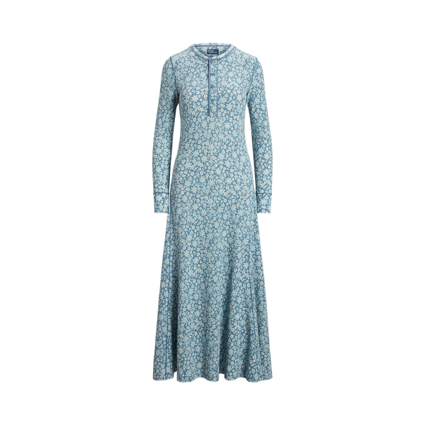 Ausgestelltes Kleid mit Blumenmuster Polo Ralph Lauren in 1