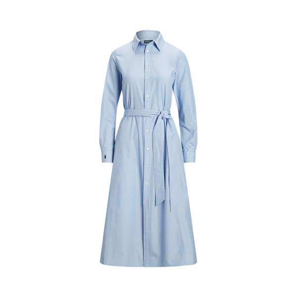 Popeline-Hemdkleid mit G&uuml;rtel Polo Ralph Lauren in 1