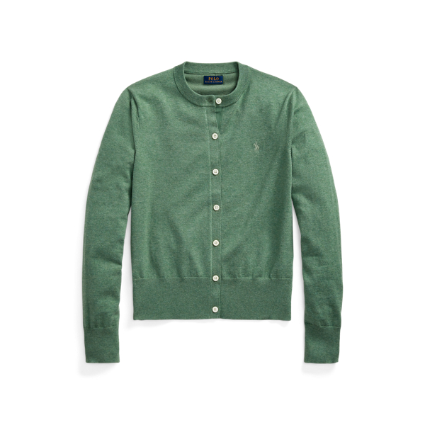 Cotton Crewneck Cardigan Polo Ralph Lauren 1