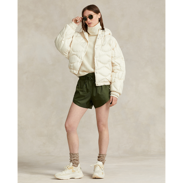 Daunenjacke mit Zwiebelsteppung RLX in Andover-Creme 4