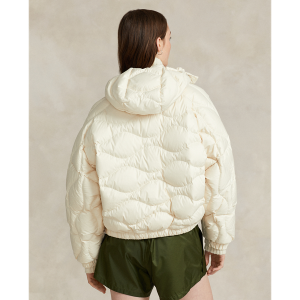 Daunenjacke mit Zwiebelsteppung RLX in Andover-Creme 5