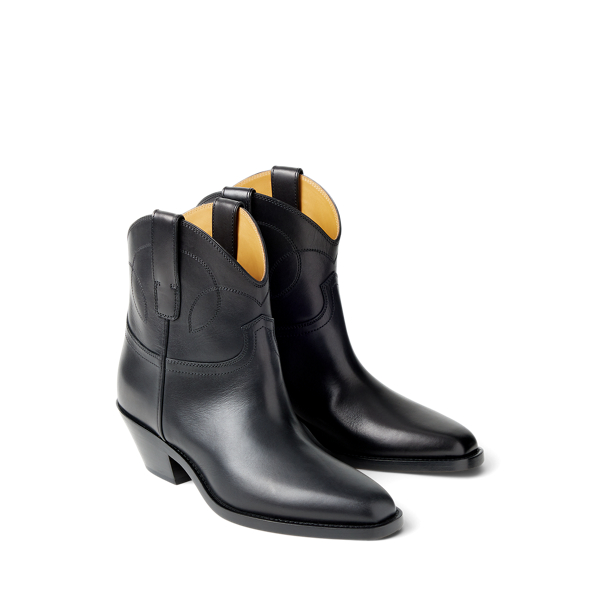 Jayme Burnished Calfskin Bootie