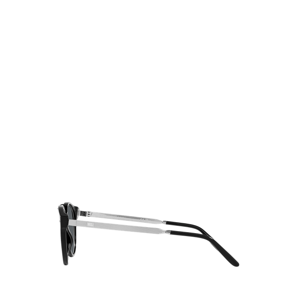 Lunettes soleil Art d&eacute;co Panto Ralph Lauren en Argent 3