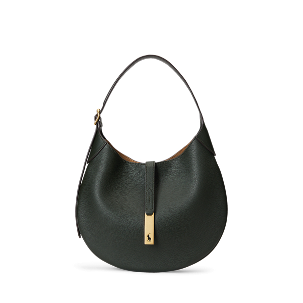 Mittlere Leder-Schultertasche Polo&nbsp;ID