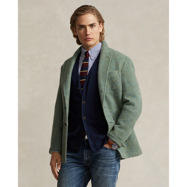 Polo Soft Tailored Wool Tweed Jacket