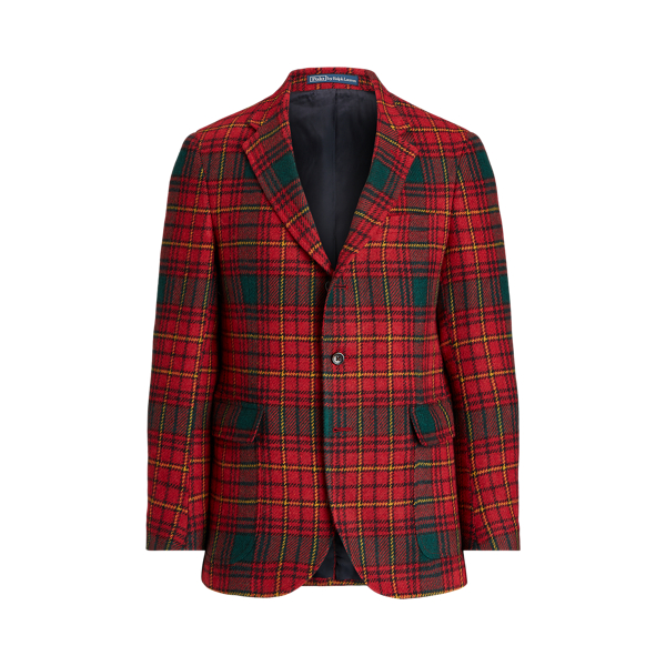 Polo Tailored Plaid Wool Blazer Polo Ralph Lauren 1