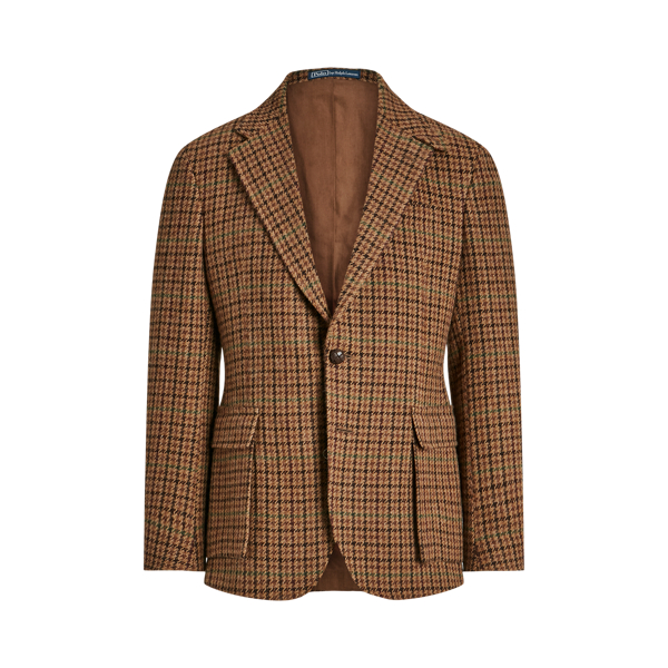 The RL67 Checked Wool Tweed Jacket Ralph Lauren Australia