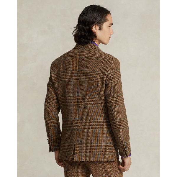Kariertes Polo-Sakko aus Tweed Polo Ralph Lauren in Sandbraun 5