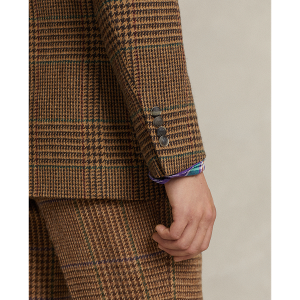 Kariertes Polo-Sakko aus Tweed Polo Ralph Lauren in Sandbraun 7