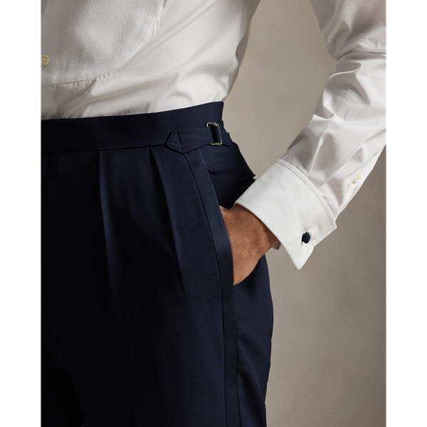 Smokinghemd mit Umschlagmanschetten