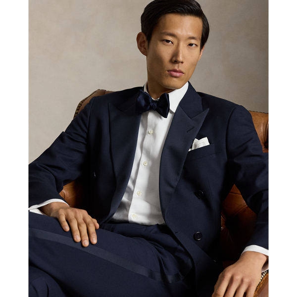 Smokinghemd mit Umschlagmanschetten