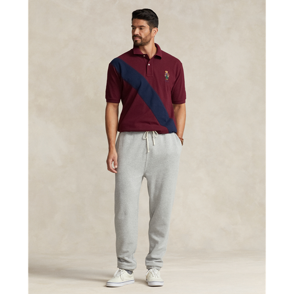 Fa23 Cls Wn/crse Nvy Hrtg Polo Bear Mesh Polo Shirt Big & Tall 4