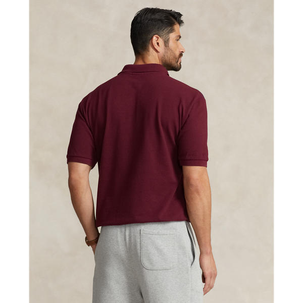 Fa23 Cls Wn/crse Nvy Hrtg Polo Bear Mesh Polo Shirt Big & Tall 5