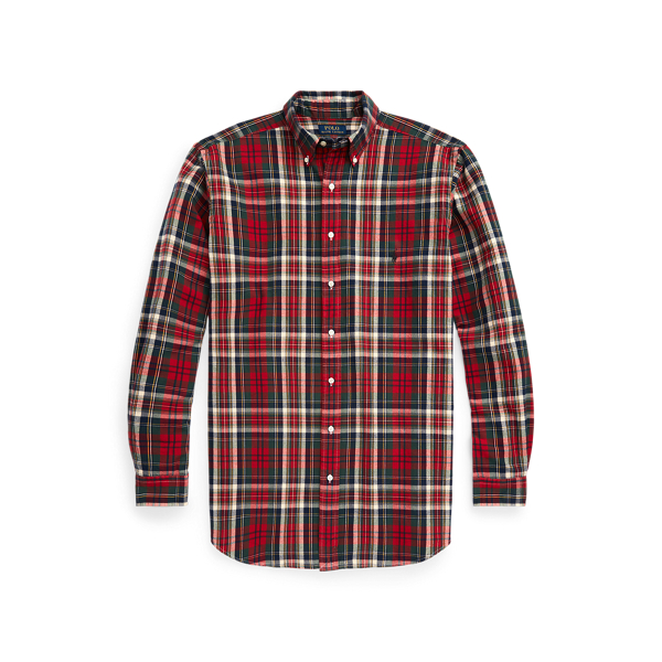 Geruit Oxford overhemd Big & Tall in 1