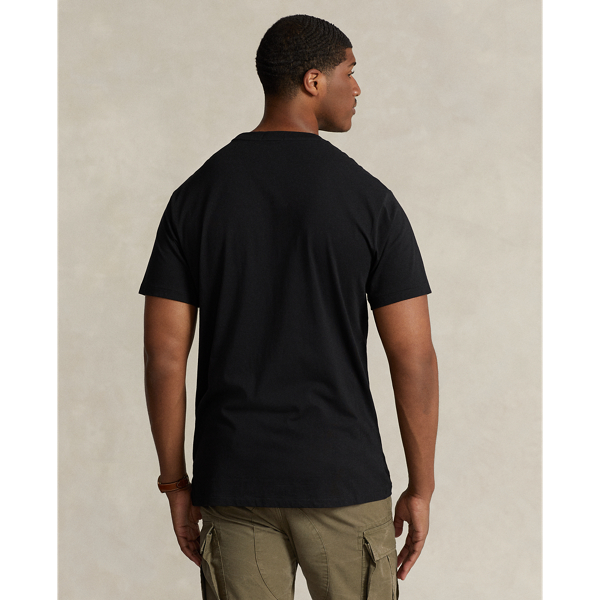 Polo Black Logo Jersey T-Shirt Big & Tall 5