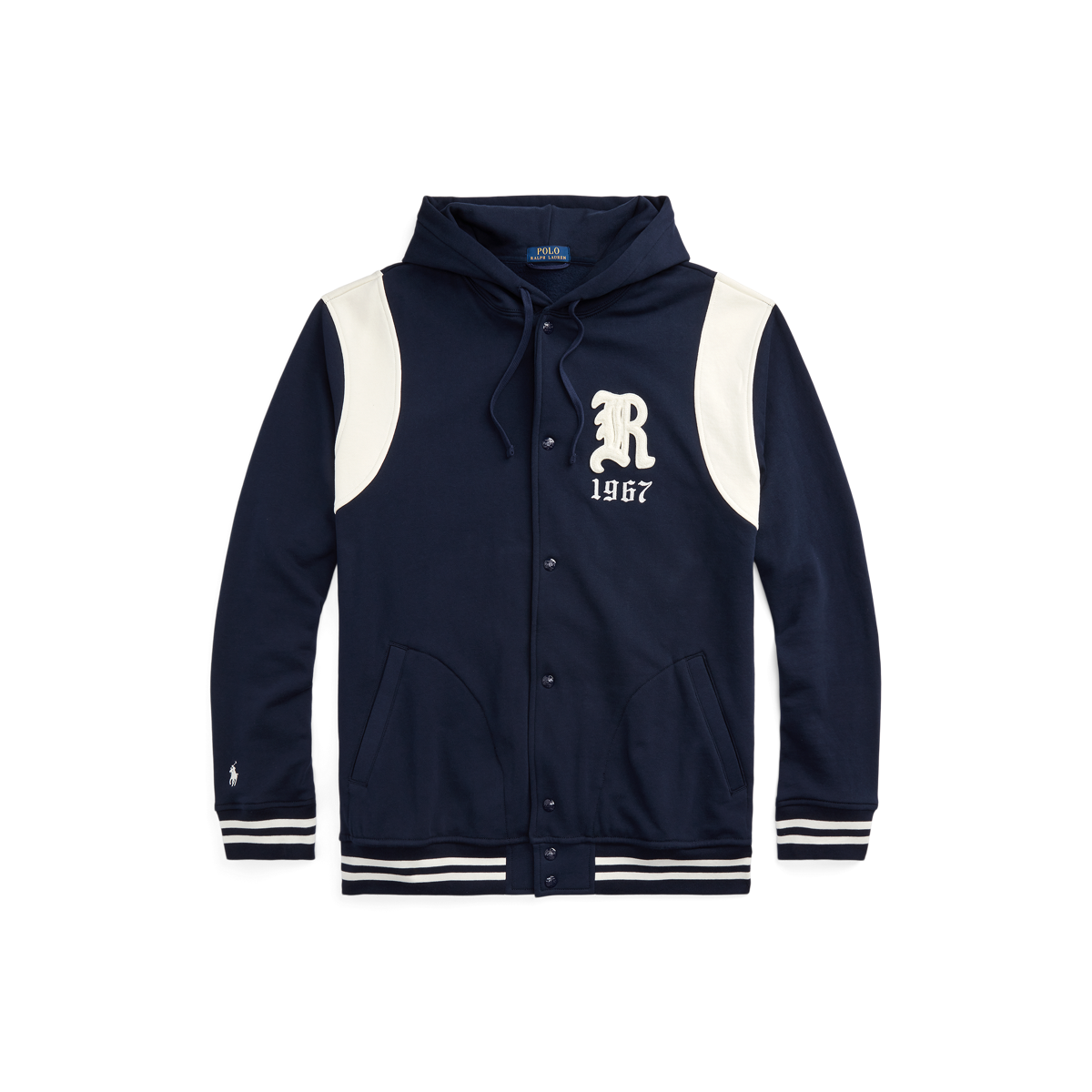 Fleece Hooded Baseball Jacket | Ralph Lauren