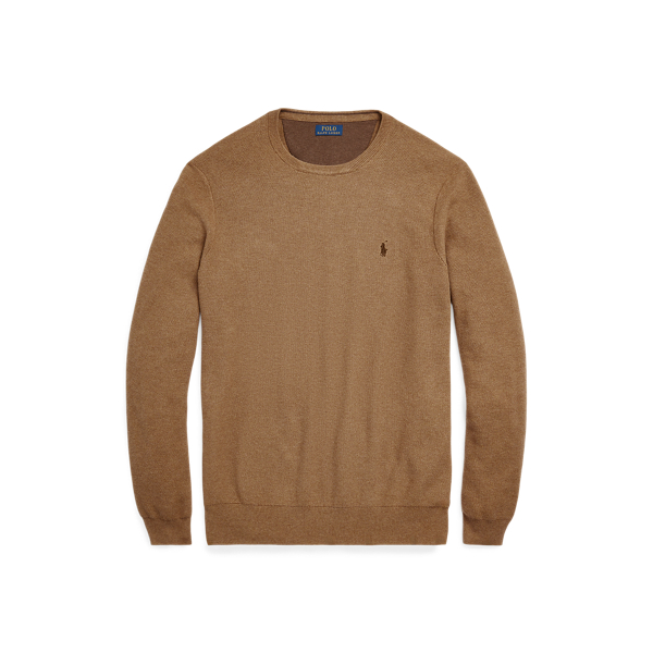 Latte Brown Heather LSL-PLO Big & Tall 2