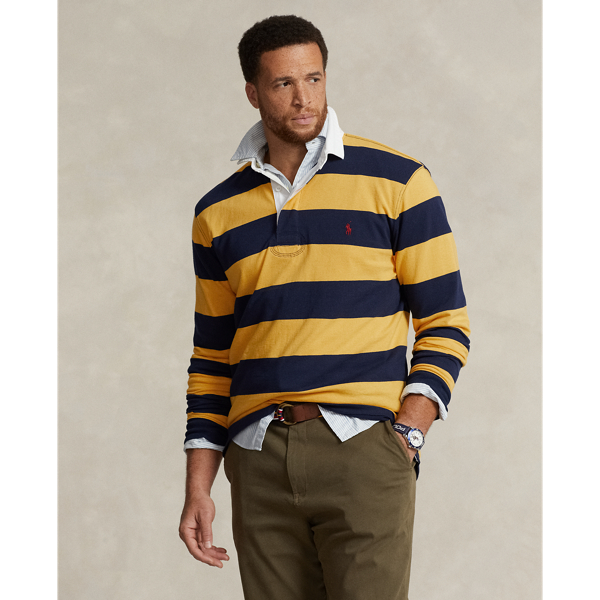 Cruise Navy/ Gold Bugle The Iconic Rugby Shirt Big & Tall 1