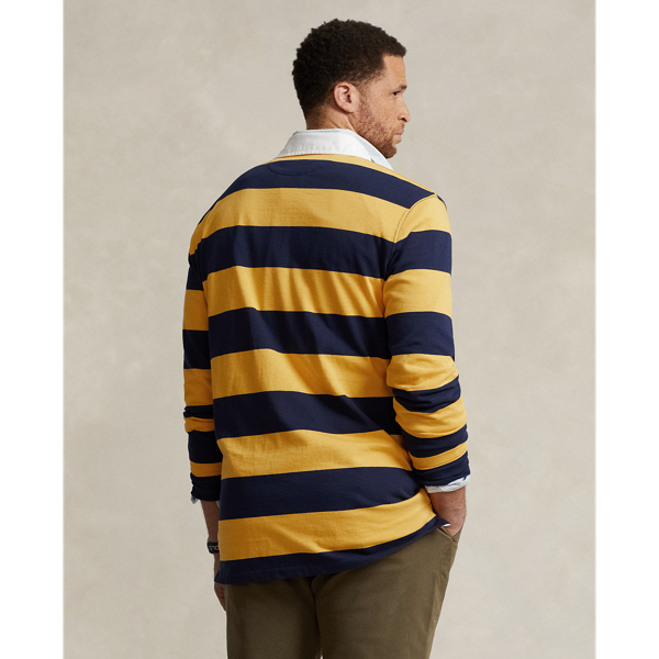 Cruise Navy/ Gold Bugle The Iconic Rugby Shirt Big & Tall 5