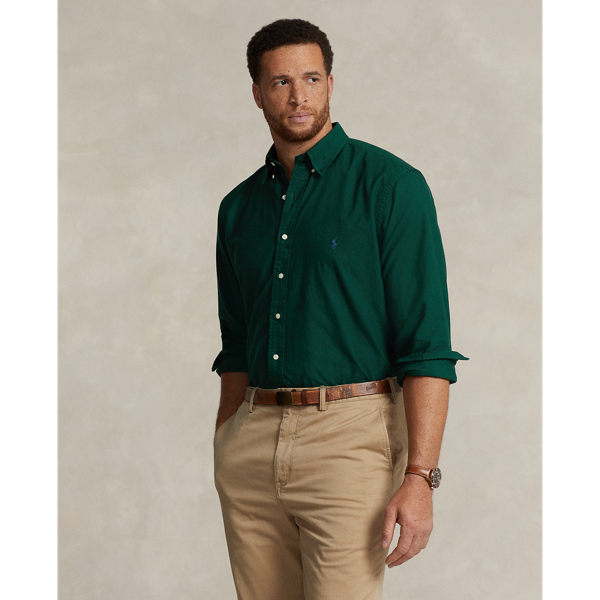 Garment-Dyed Oxford Shirt
