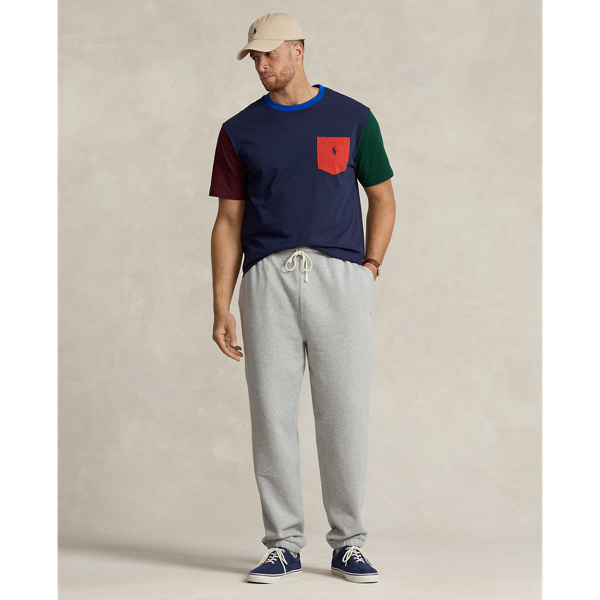 Cruise Navy Multi Color-Blocked Pocket T-Shirt Big & Tall 4