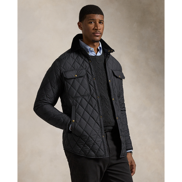 Quilted jacket for men online