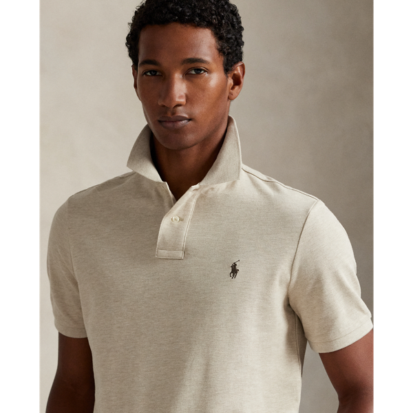 Polo Ralph Lauren アイコニック メッシュ ポロシャツ エクスペディション ヘザー 6