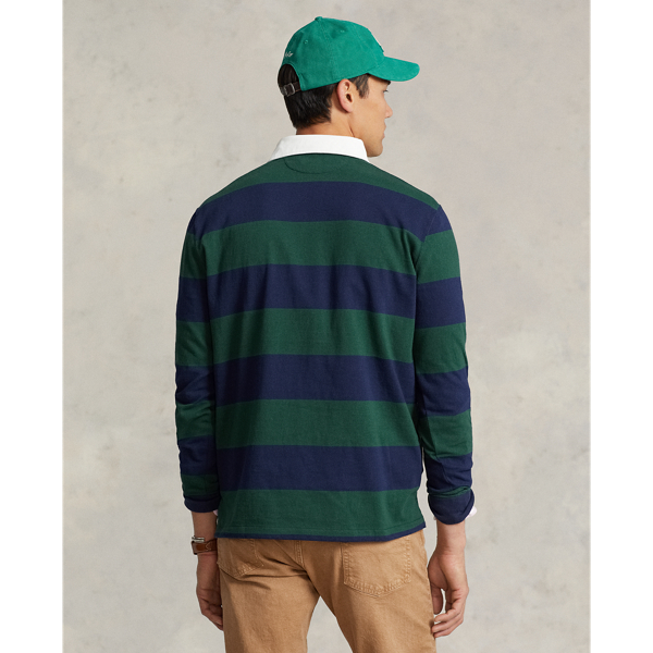 Cruise Navy/Green The Iconic Rugby Shirt Polo Ralph Lauren 5
