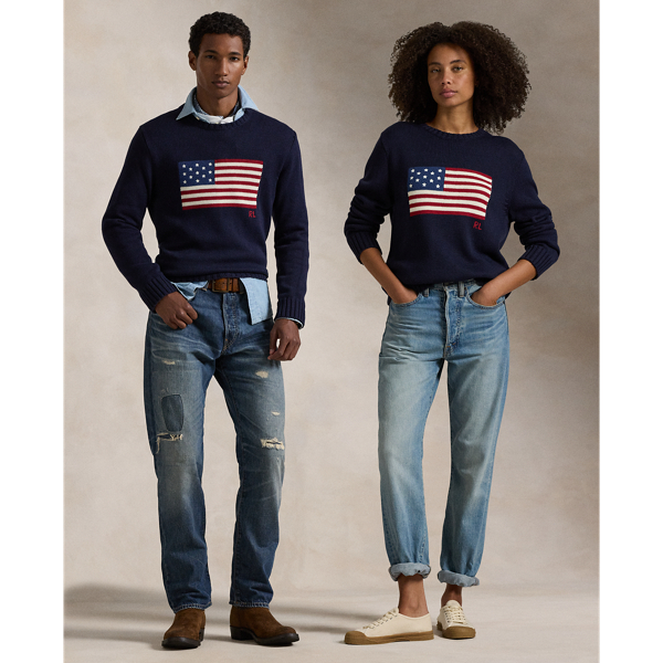 Ralph lauren navy sweater best sale