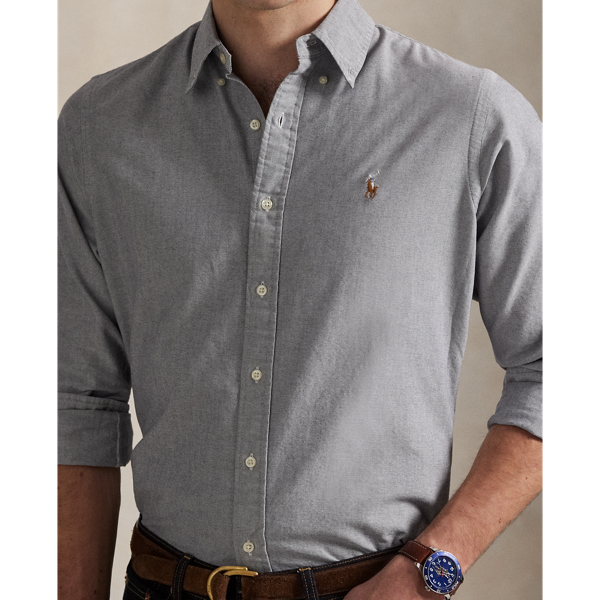 Slate The Iconic Oxford Shirt Polo Ralph Lauren 6