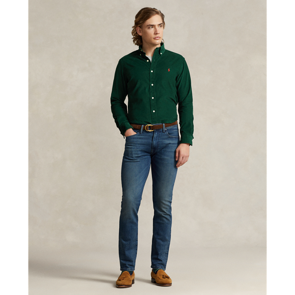 Moss Agate Classic Fit Corduroy Shirt Polo Ralph Lauren 4