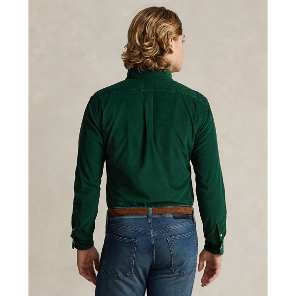 Moss Agate Classic Fit Corduroy Shirt Polo Ralph Lauren 5