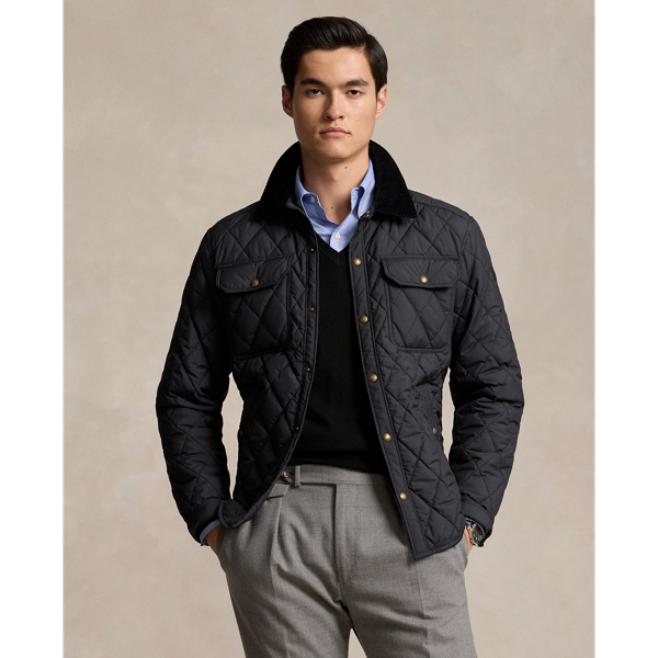 Ralph lauren men's quilted coat on sale