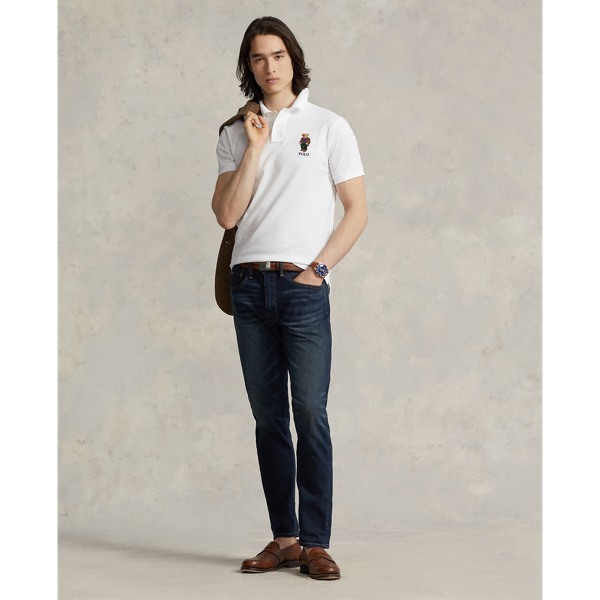 Polo Polo Bear coupe ajust&eacute;e Polo Ralph Lauren en Blanc 4