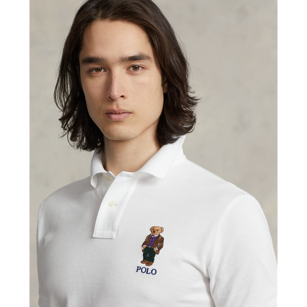 Polo Polo Bear coupe ajust&eacute;e Polo Ralph Lauren en Blanc 6