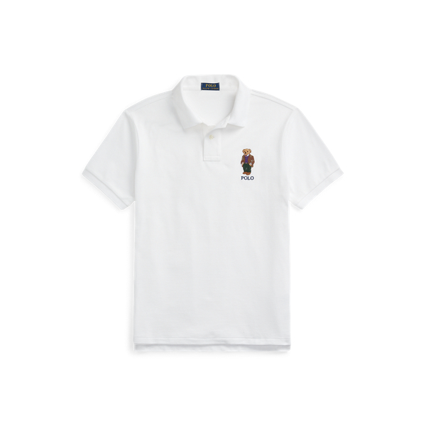 Custom Slim Fit Polo Bear Polo Shirt for Men Ralph Lauren PK