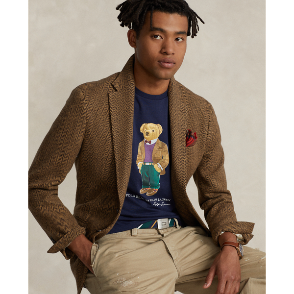 T-shirt Polo Bear classique en jersey Polo Ralph Lauren en Mari. traditionnel crois. 7